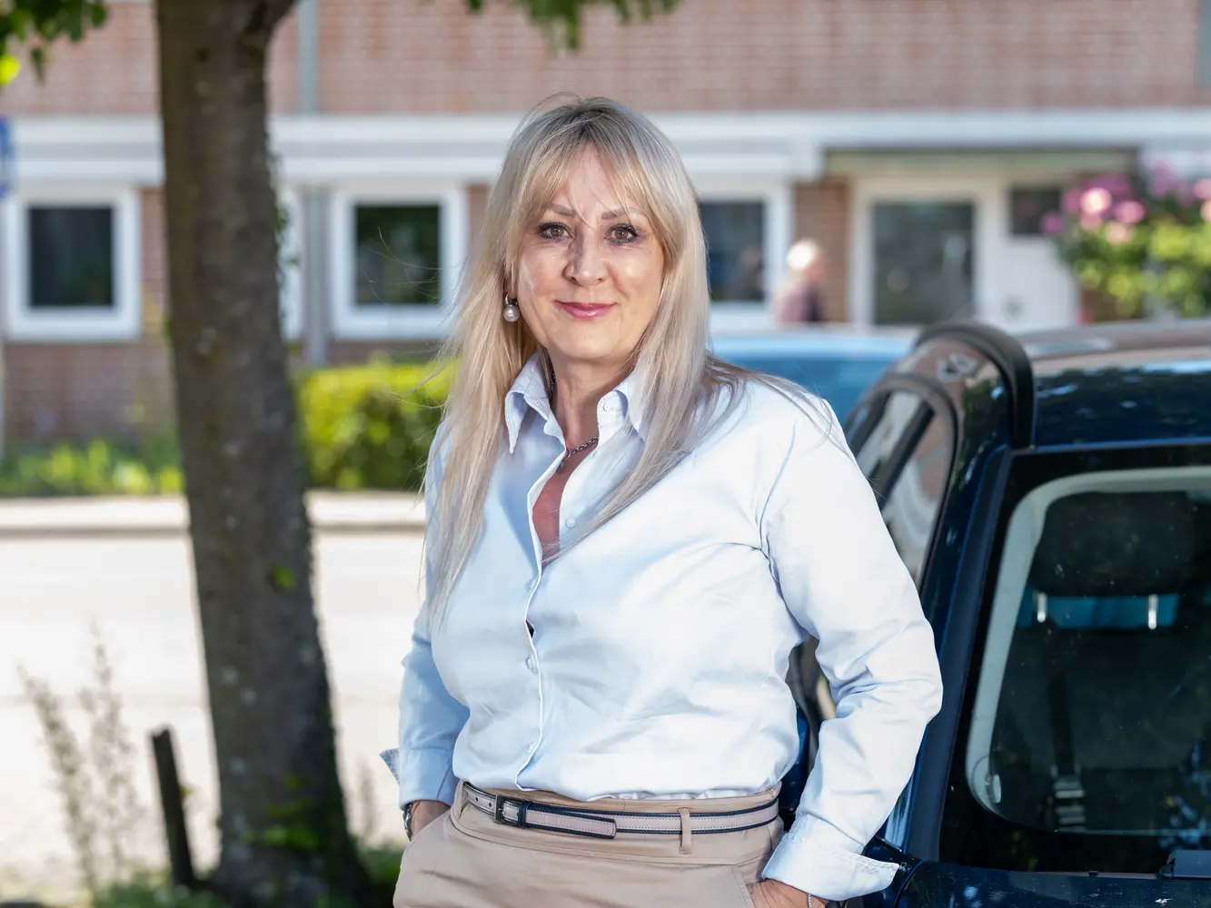 Patricia Cerutti-Halfen im Pharma-Außendienst bei Heel.