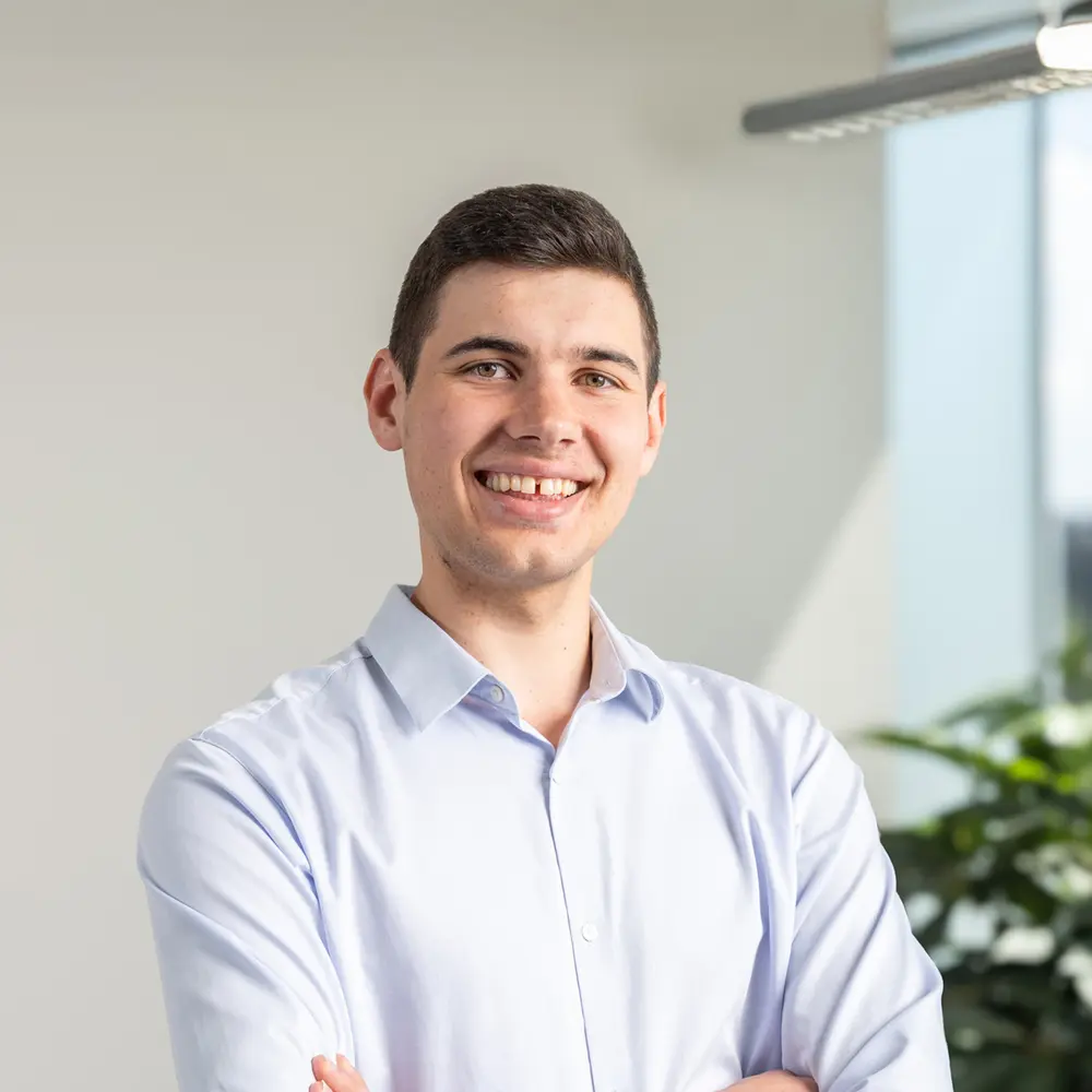 Kai Morgenthaler im Büro