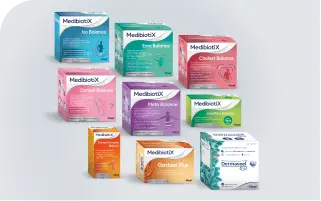 Todos los productos de MedibiotiX tienen efecto sinérgico
