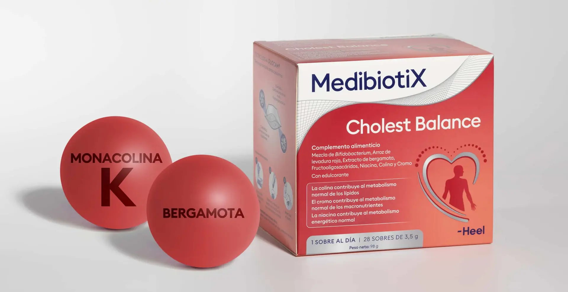 Cholest Balance contiene Monacolina K y bergamota
