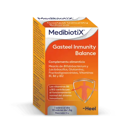 Gasteel Inmunity equilibra tu microbiota y balancea tu sistema inmune