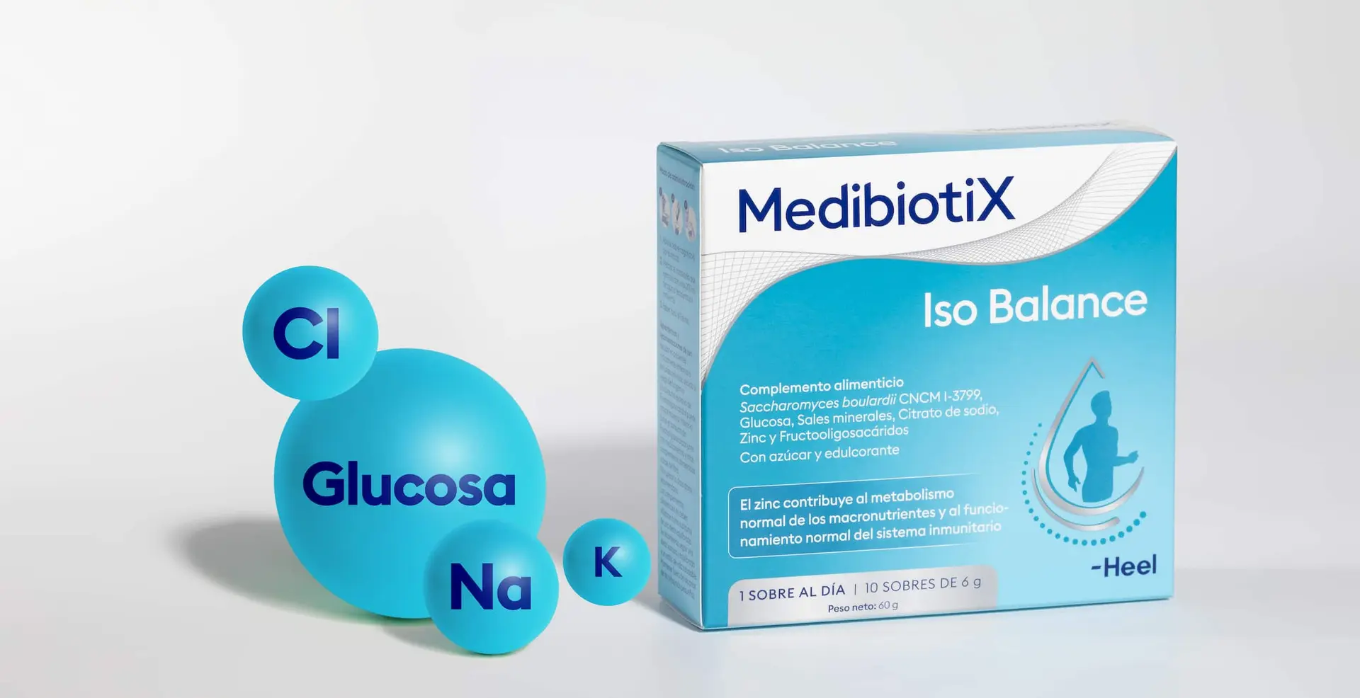 Iso Balance contiene glucosa y potasio