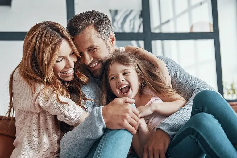 Familia feliz